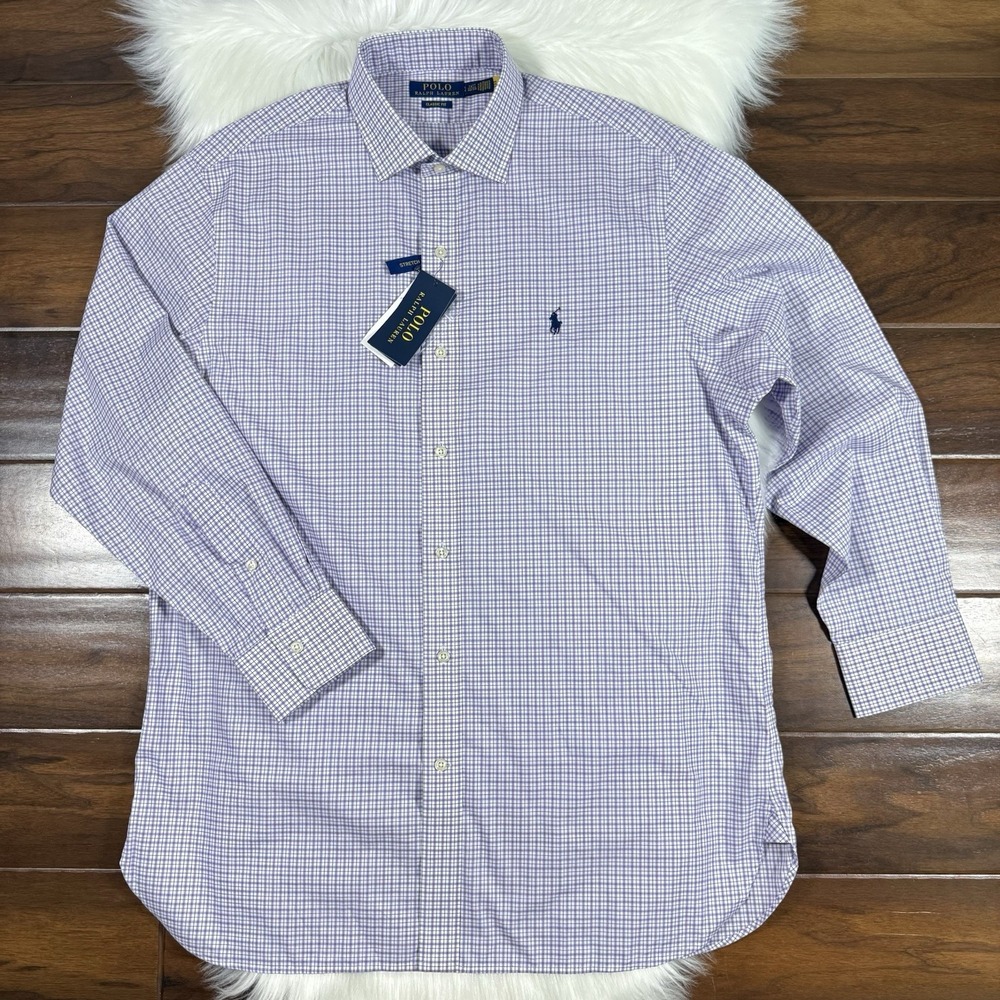 Polo Ralph Lauren Size Large / 17 / 34 - 35 Classic Fit Button Up Dress Shirt